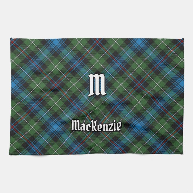 Clan MacKenzie Tartan Kitchen Toalla (Horizontal)