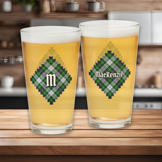 Clan MacKenzie Vestir Tartan Glass (Subido por el creador)