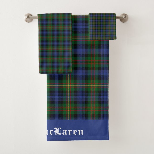 Clan MacLaren Tartan Plaid Personalizable (In situ)