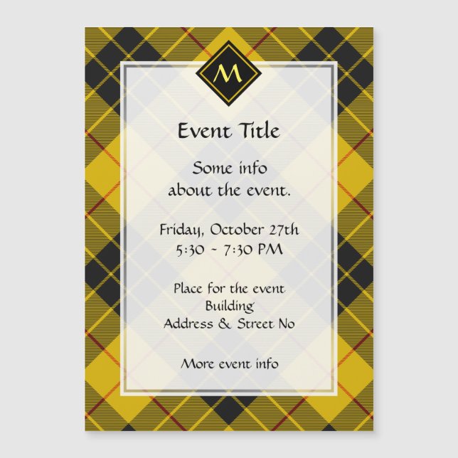 Clan Macleod de Lewis Tartán (Anverso)