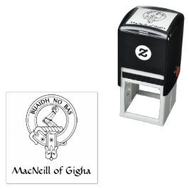 Clan MacNeill de Gigha Escudo Gaélico con sello de