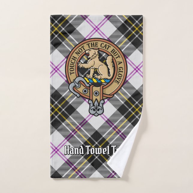 Clan MacPherson Escudo por Vestir Tartán (Toalla de mano)