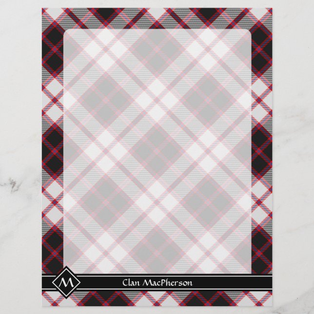 Clan MacPherson Hunting Tartan Flyer (Frente)