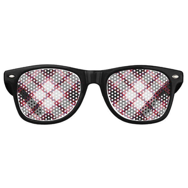 Clan MacPherson Hunting Tartan Retro Gafas de sol (Anverso)