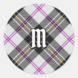 Clan MacPherson Vestido Pegatina Redondo Tartán cl