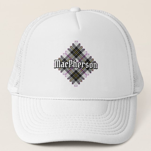 Clan MacPherson Vestido Sombrero Trucker Tartán (Anverso)