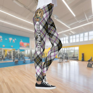 Clan MacPherson Vestido Tartan Leggings
