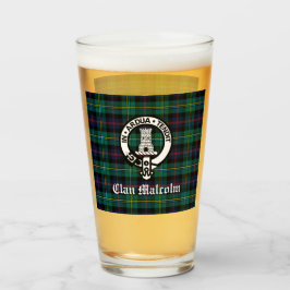Clan Malcolm Escudo Badge y Tartán