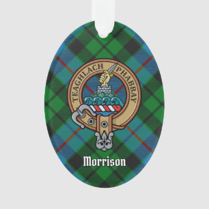 Clan Morrison Escudo sobre la caza del ornamento d