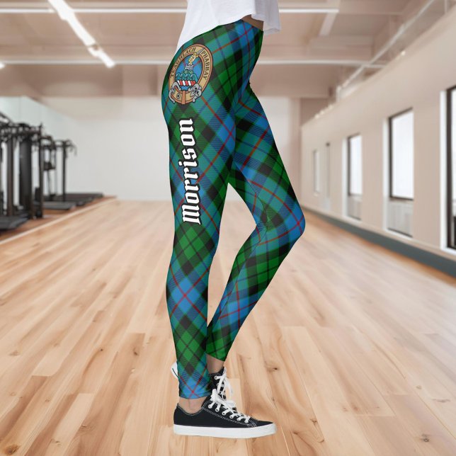 Clan Morrison Hunting Tartan Leggings (Subido por el creador)