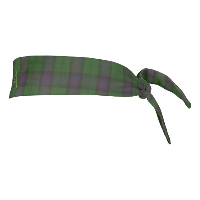 Clan Oficial Armstrong Tartan con sus iniciales (Girar 90)