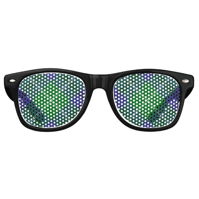 Clan Oliphant Tartan Retro Gafas de Sol (Anverso)