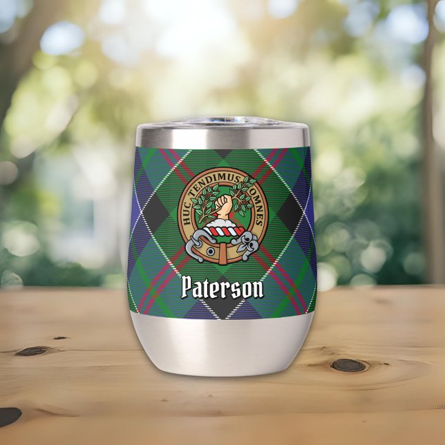 Clan Paterson Escudo sobre Tartán (Subido por el creador)