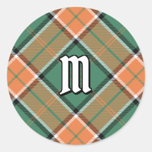 Clan Pollock Tartan Classic Round Pegatina