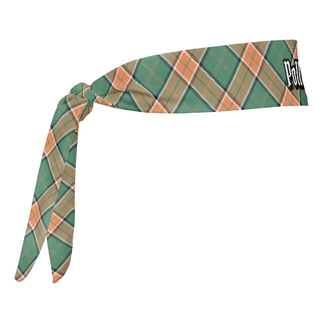 Clan Pollock Tartan Tie Headband (Girar 270)