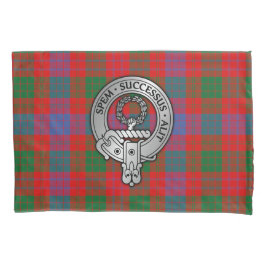 Clan Ross Escudo en el Funda Tartán Pillow