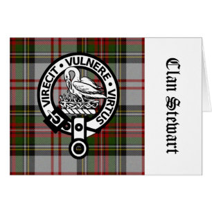 Clan Stewart Escudo y Tartán