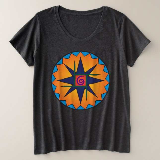 Clann Bhride Women's Plus Size Dark Tee (1x-4x) (Anverso del diseño)