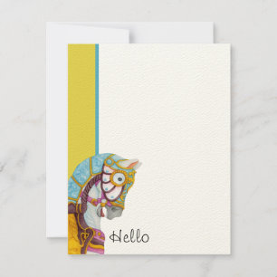 Clara Hola! Tarjetas pequeñas planas