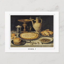 Clara Peeters #10 - Tarjeta postal de arte fino