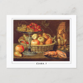 Clara Peeters #11 - Postal Bella Artes