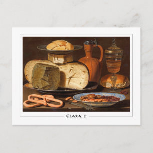 Clara Peeters #1 - Tarjeta postal de arte fino