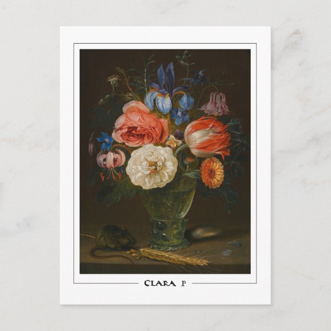 Clara Peeters #43 - Tarjeta postal de arte fino (Anverso)