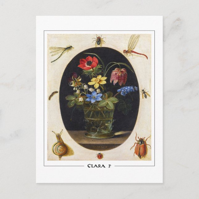 Clara Peeters #7 - Postal Bella Artes (Anverso)