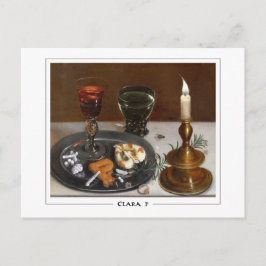 Clara Peeters #9 - Tarjeta postal de arte fino