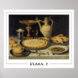 Clara Peeters Poster de arte Zedign #10