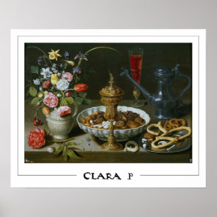 Clara Peeters Poster de Arte Zedign #2