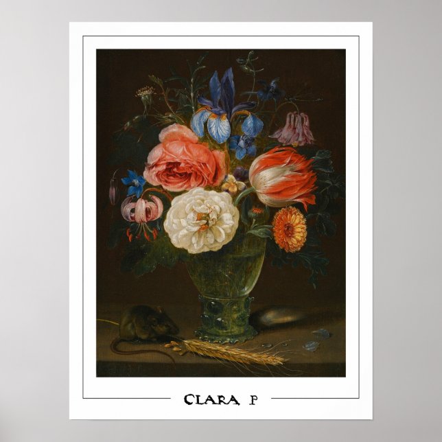 Clara Peeters Zedign cartel de arte #43 (Frente)