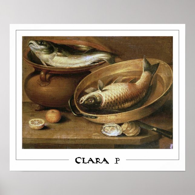 Clara Peeters Zedign Poster de arte #12 (Frente)