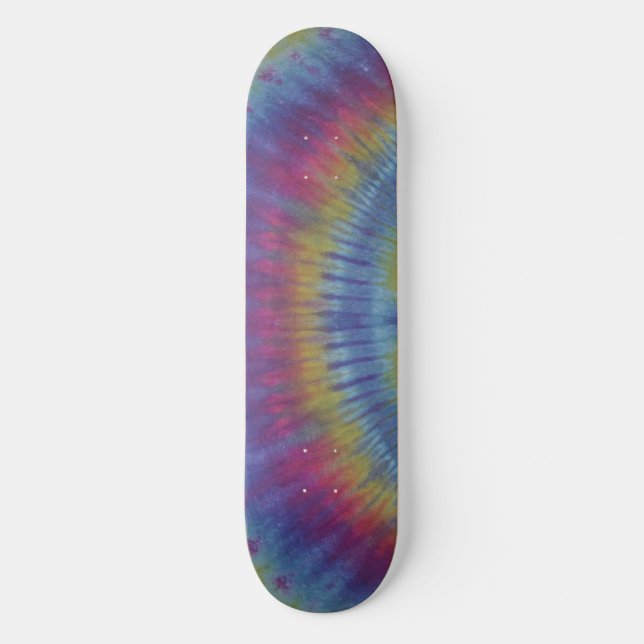 Claramente tablero de skateboard Guay Tie Dye (Anverso)