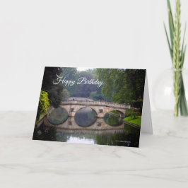 Clare College Bridge, Tarjeta de Cumpleaños de Cam