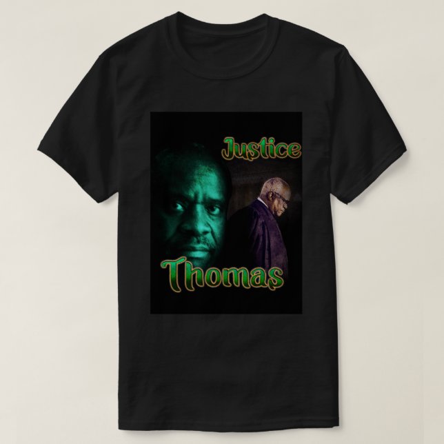 Clarence Thomas camiseta gráfica de los años 90 (Diseño del anverso)
