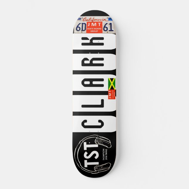 CLARK SKATEBOARDS / JMT EE. UU. (Anverso)