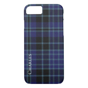 Clark Tradicional Tartan Plaid iPhone 78 Funda