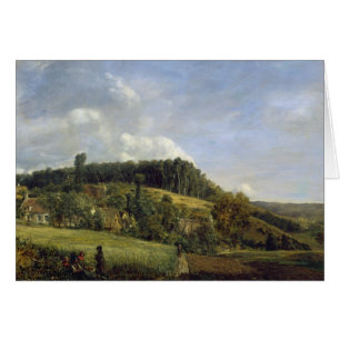 Claro cerca de un pueblo, 1833 del bosque