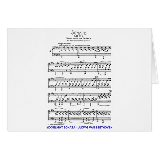 Claro de Luna-Sonata-Luis-Beethoven (Anverso (Horizontal))