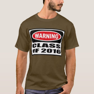 CLASE amonestadora de la camiseta oscura de 2016