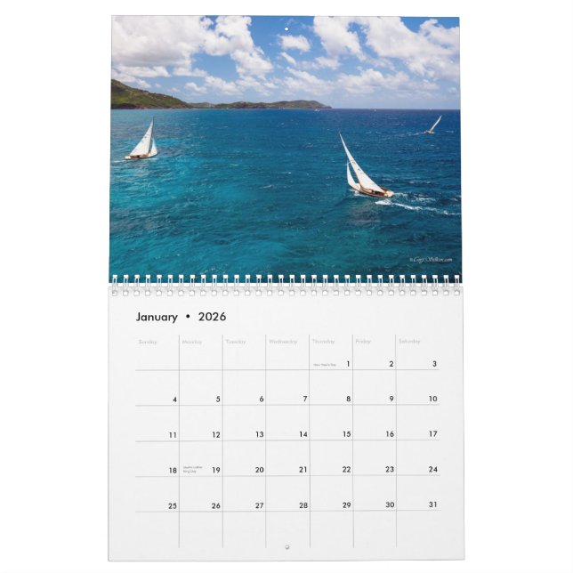 Clase Antigua de S 2014 calendarios navegantes (Jan 2026)