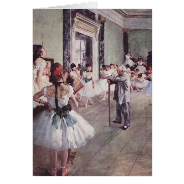 Clase Ballet - Edgar Degas (Frente)