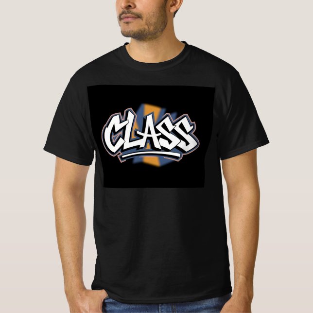 Clase - Camiseta de elegancia intemporal (Anverso)
