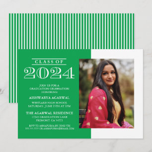 CLASE CLASICA NEGRITA DE LA INVITACIÓN DE GRADUACI