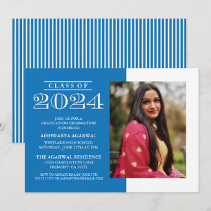 CLASE CLASICA NEGRITA DE LA INVITACIÓN DE GRADUACI