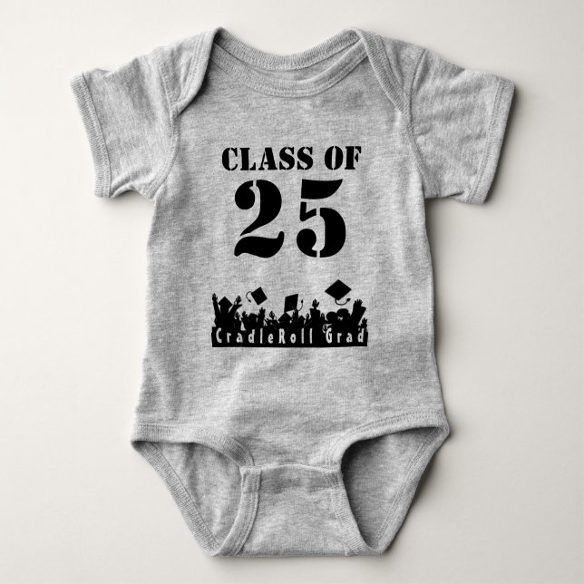 Clase de 09 Camisetas Infantiles Cradle Roll Grad (Anverso)