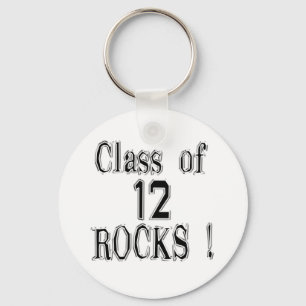 ¡Clase de '12 Rocks! Llavero