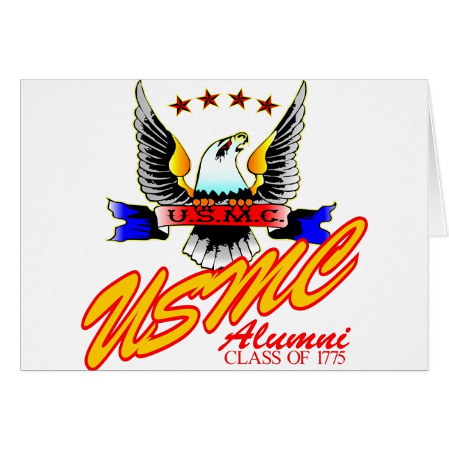 Clase De 1775 Águila De Alumnos Del USMC (Anverso (Horizontal))