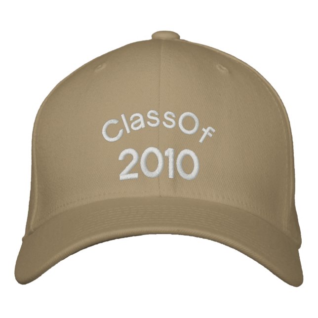 Clase de 2010 Gorra bordado (Anverso)